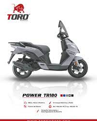 [toro-motocicleta-power-tr180-automático-180cc] Toro | Motocicleta | Power TR180 | Automático | 180cc