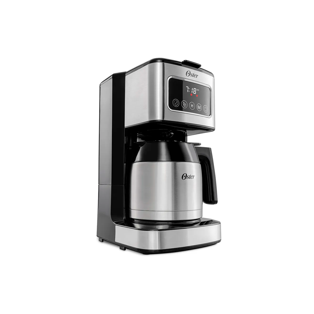 Oster | Cafetera Programable de 8 tazas | Jarra de Acero Inoxidable | 110V (OSTBVSTDC4404)