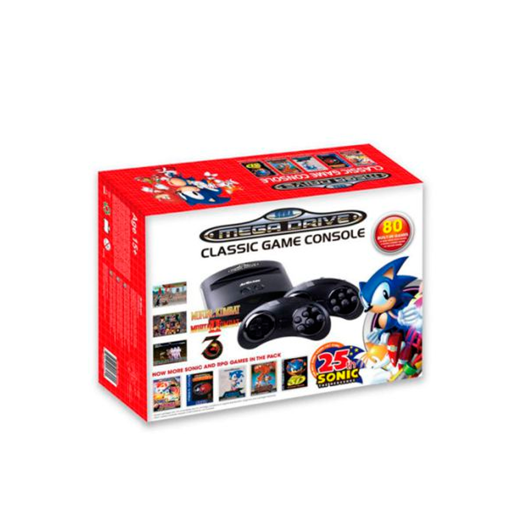 Sega | Consola Clasica Génesis | 80 juegos | 