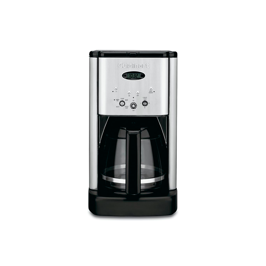 Cuisinart Cafetera Programable de 12 tazas | Jarra de Vidrio | 110V | (DCC-1200P1)