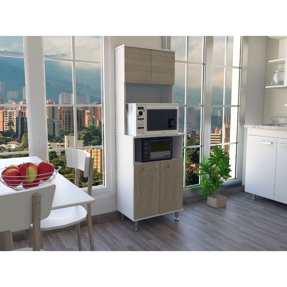 RTA | Alacena Fenix | Blanco y Rovere