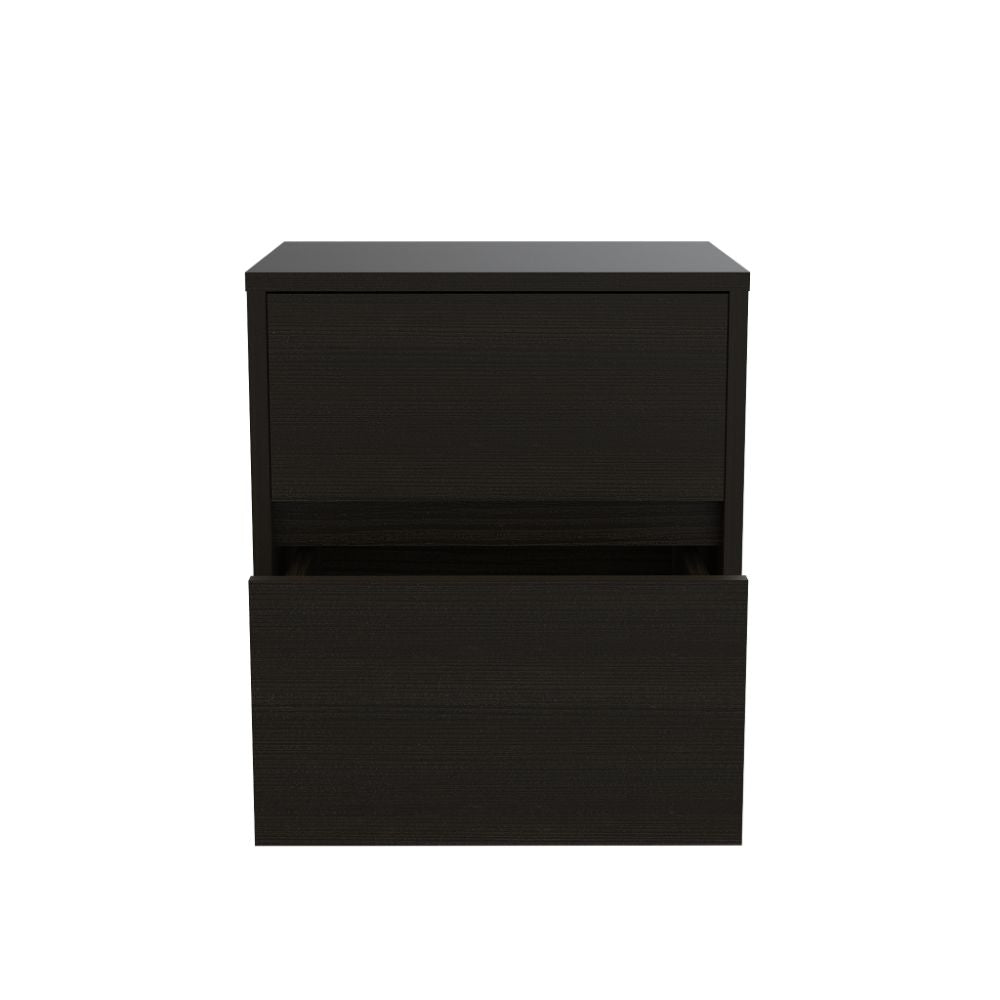 RTA  | Mesa de Noche Trivor  | Wengue y Negro