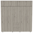 RTA  | Closet Bigaf | Cinco Puertas Batientes | Dos Puertas Deslizables | Tres Cajones