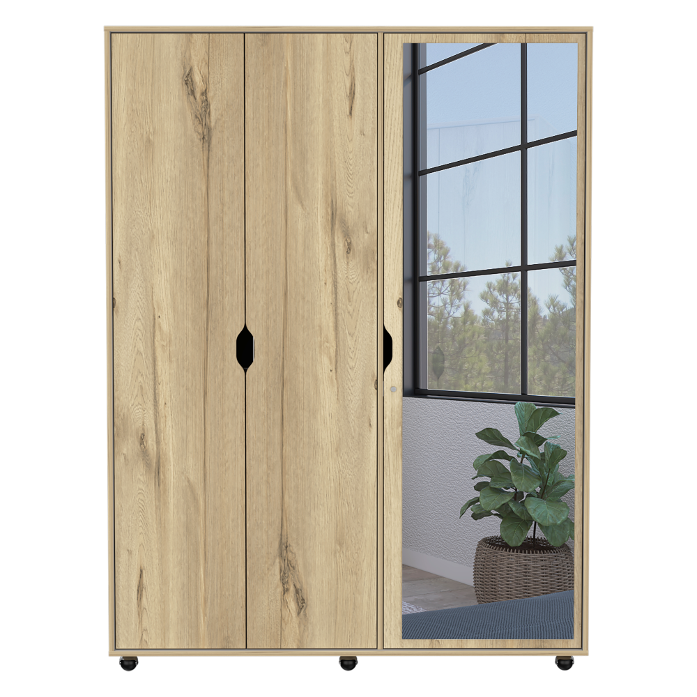RTA  | Closet Basilea  | Con Espejo  | Tres Puertas Batientes