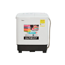Sankey | Lavadora Semi Automatica Con Bomba | Doble Tina | 8Kg  | 110V |(WM8077P)