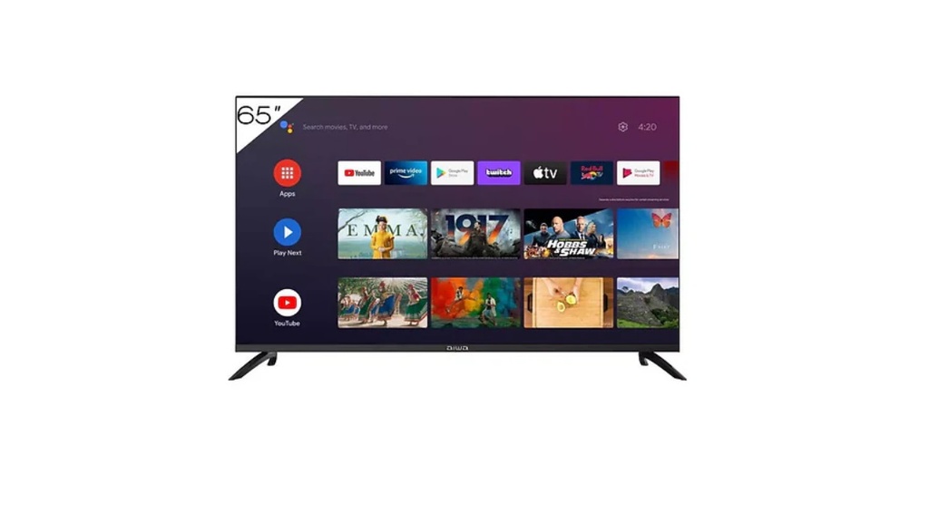 Aiwa TV | Serie G | 65 pulgadas | QLED | HDR  | Smart (AW65B4QFG)