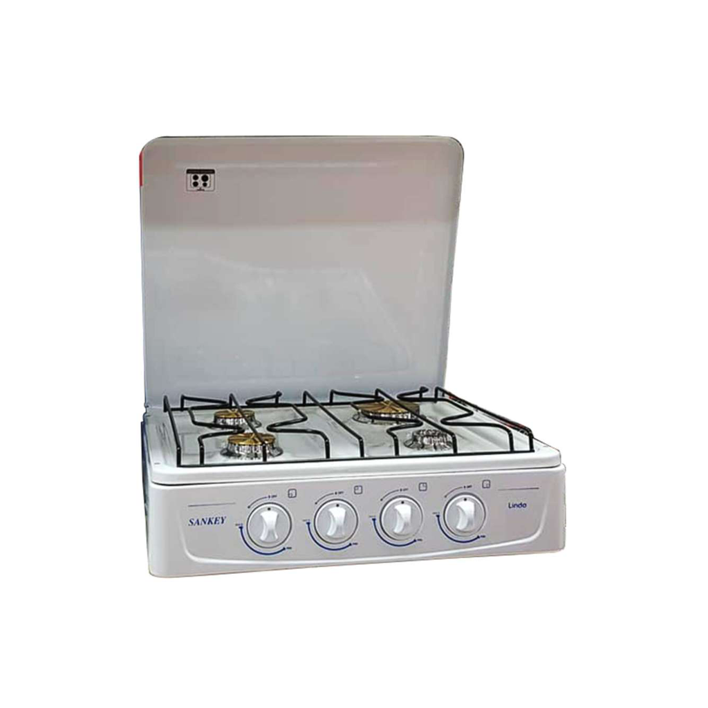 Sankey | Cocina a Gas | 4 Hornillas | Sin Horno | (LINDA)