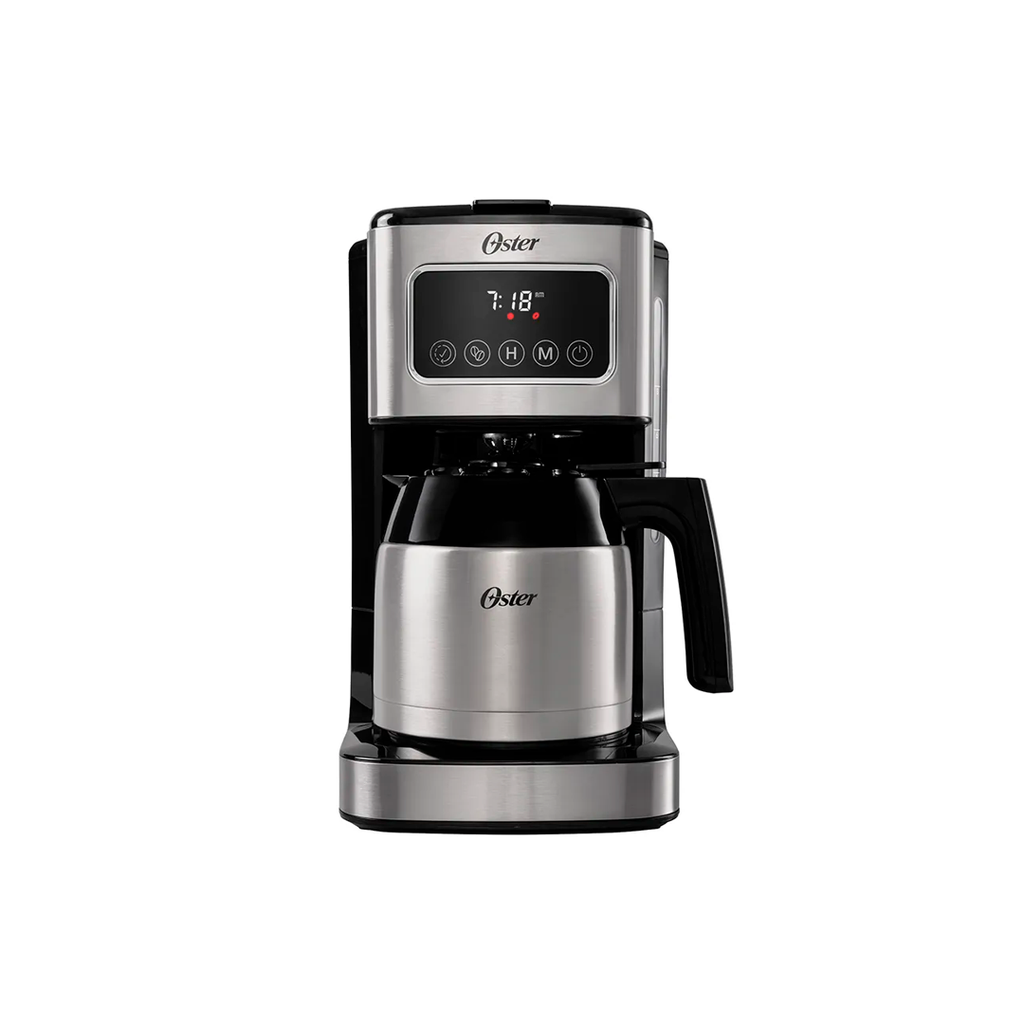 Oster | Cafetera Programable de 8 tazas | Jarra de Acero Inoxidable | 110V (OSTBVSTDC4404)