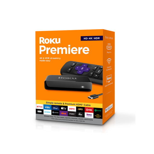[829610002880] ROKU Premiere 4K HDR streaming