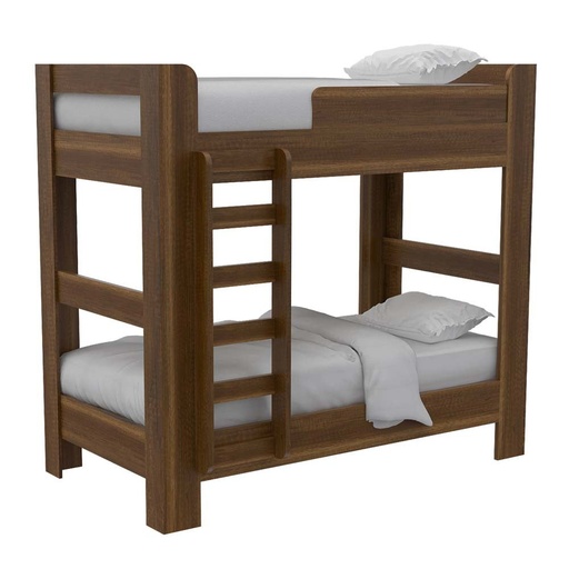 [rta-cama-litera-palmeto-con-escalera-caramelo] RTA  | Cama Litera Palmeto | Caramelo