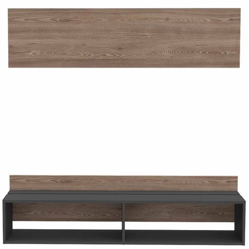 [rta-mueble-de-pared-para-tv-vassel | 60 Pulgadas  | Miel y Plomo] RTA  | Mueble de pared para TV Vassel | 60 Pulgadas  | Miel y Plomo