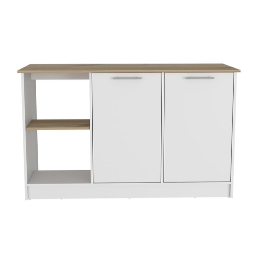 [rta-isla-de-cocina-enebro-dos-puertas-batientes] RTA | Isla De Cocina Enebro | Dos Puertas Batientes
