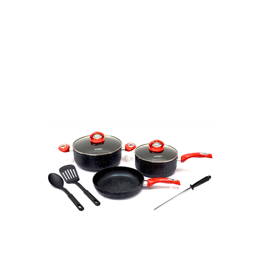 [sankey-juego-de-ollas-8-piezas-ceramica-antiadherente] Sankey | Juego De Ollas (8 Piezas)  | Ceramica Antiadherente