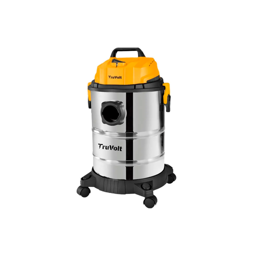 [Aspiradora-Truvol-Inox-Humedo-seco-30-Litros-110V-TR30Y] Truvolt | Aspiradora Eléctrica | Humedo/Seco | 30 Litros | 1200W| (TR30Y)