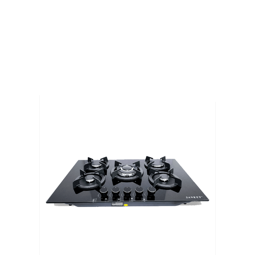[Sankey-Tope-De-Cocina-A-Gas-5-Hornillas-Vidrio-Templado-Negro-30-Pulgadas-GSH725G] Sankey | Tope De Cocina A Gas | 5 Hornillas | Vidrio Templado | 30 Pulgadas| (GSH725G)