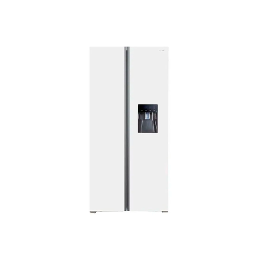 [Sankey-Refrigerador-Inverter-2-pies-Syde-By-Syde-Vidrio-Negro-rf19in90wg] Sankey | Nevera | Inverter | 2 puertas | Con Dispensador | 19 pies (RF19IN90WG)