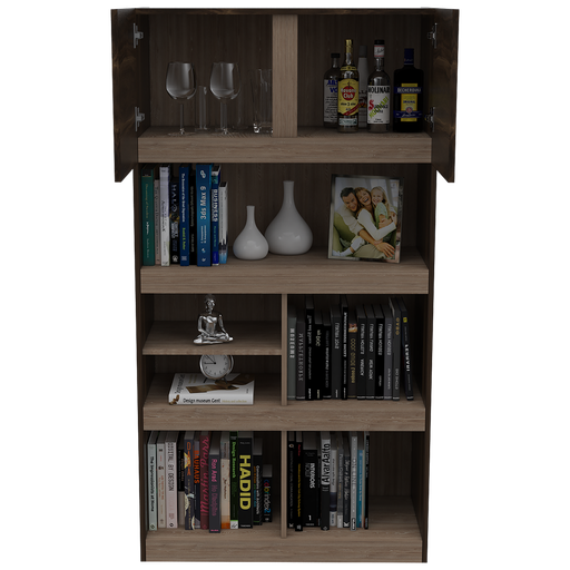 [RTA-Biblioteca-Office-Monet-Habano-y-Miel] RTA | Biblioteca Office Monet | Habano y Miel