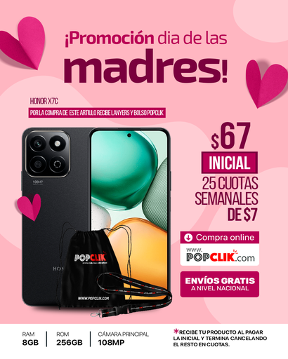 [Honor-X-7-C-8-GB-256-GB-celulares ] Honor X7C (8GB + 256GB) 